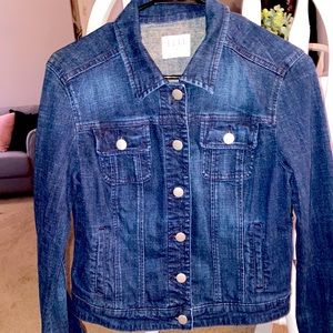 Elle Dark Blue Denim Jacket